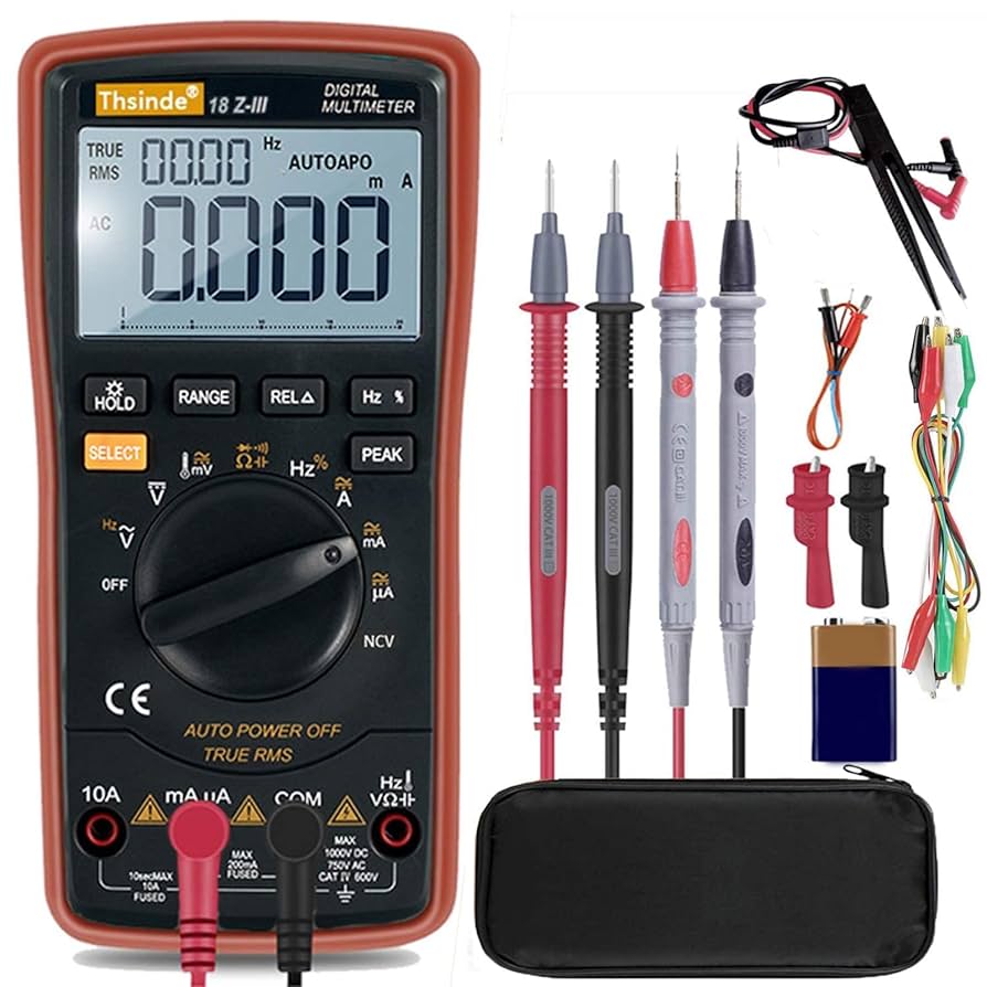 Auto-Range Digital Multimeter 20000 Counts 4 1/2 DC AC